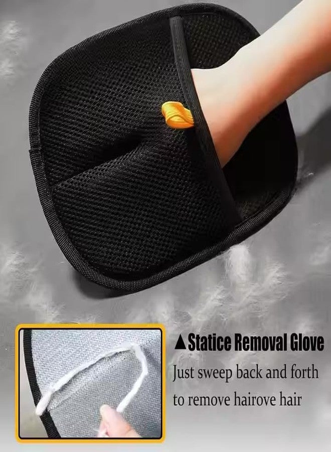 MDM HUB Electrostatic Hair Remover Glove - Dual-Sided Pet & Human Hair Removal Mitt, Lint & Fur Pick - Image 2